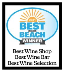 Best of Beach Award Wine Spectator Award